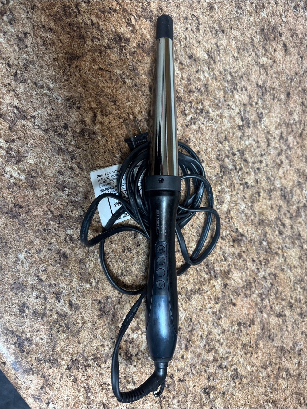 Paul Mitchell Black Styling Wand with Control Buttons